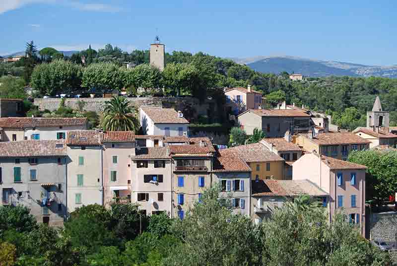 Image of village Tourettes, France