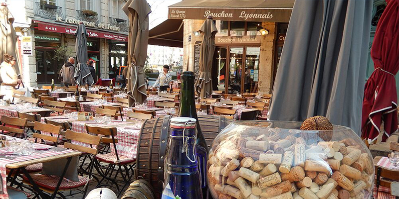 Eatery in Europe table and chairs